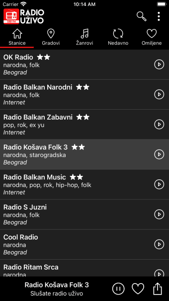 Radio Uzivo Srbija