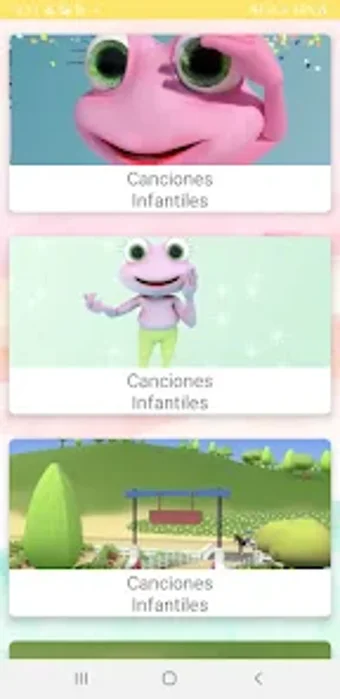 videos infantiles sin conexión