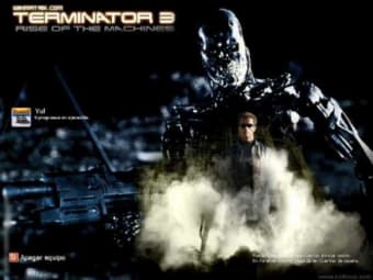 Terminator 3 Logon Screen