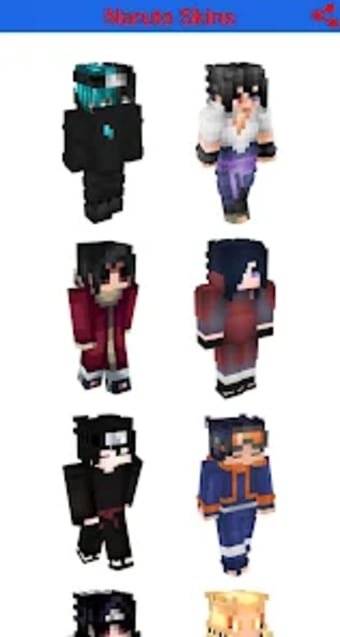 Naruto Skins For Minecraft