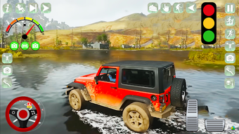 Offroad Jeep 4x4 Simulator SUV