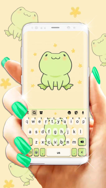 Cute Green Frog Theme