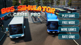 Bus Simulator Coach Pro 3D bus games