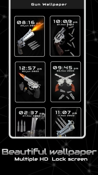 Gun Lock Screen  Wallpaper
