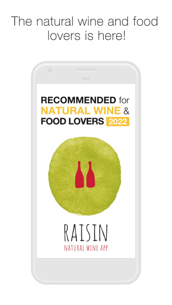 Raisin: Natural Wine  Food