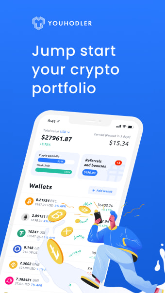 YouHodler - Crypto Wallet