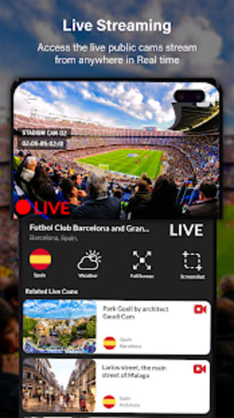 Live Cam : Live Stream Public Webcams Online Earth