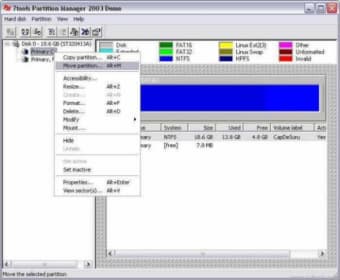 7tools Partition Manager 2003