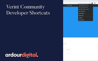 Verint Community Developer Shortcuts