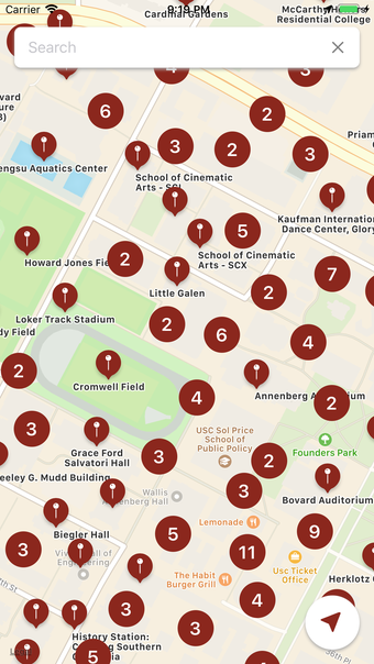 USC Campus Maps