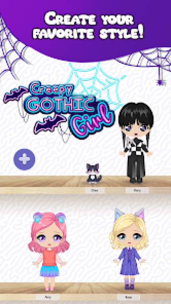 Creepy Gothic Girl Dress Up