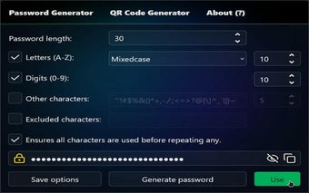 Secure Password Generator