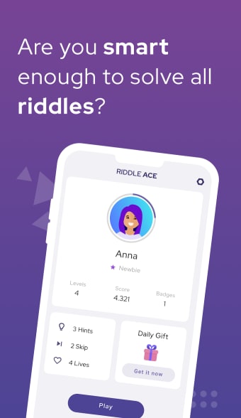 Riddle Ace - Mind  Brain games IQ  Math puzzles