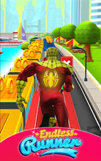 Subway Spider Endless Hero Run