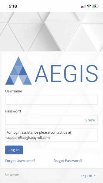 Aegis Employee Portal