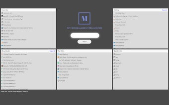 My Bookmarks Organizer