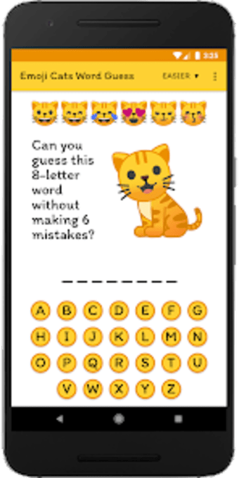 Emoji Cats Word Guess
