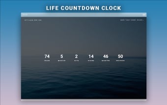 Worthwhile: New Tab Life Countdown Clock