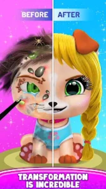 Hairstyle: pet care salon game