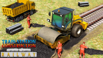 Train Station Construction Railway · JCB Simulator