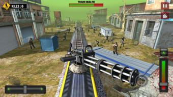 Train shooting - Zombie War