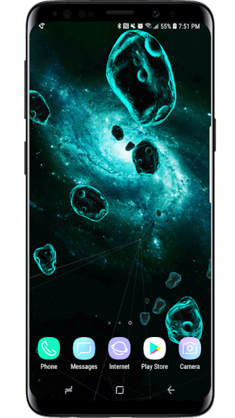 Gyro Space Particles 3D Live Wallpaper
