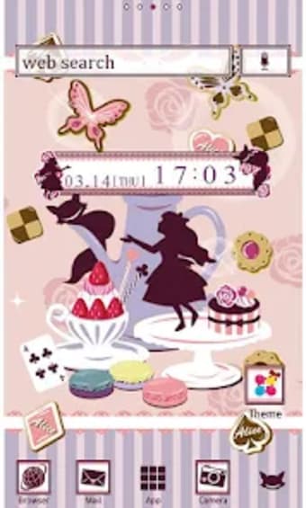 Alices Sweets Wallpaper Theme