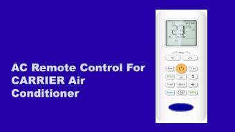 AC Remote Control All Carrier