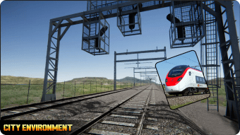 Bullet train simulator: train driving simulator