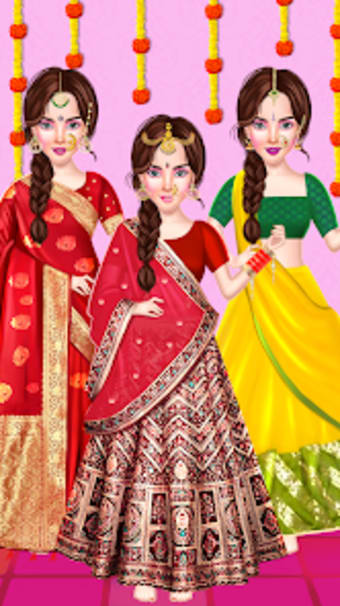 Indian Wedding Dress-up