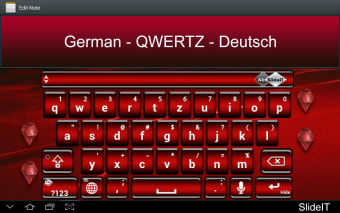 SlideIT German QWERTZ Pack