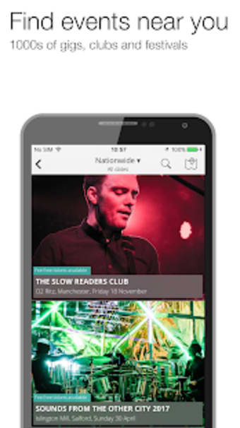 Skiddle: Gigs Clubs Festivals