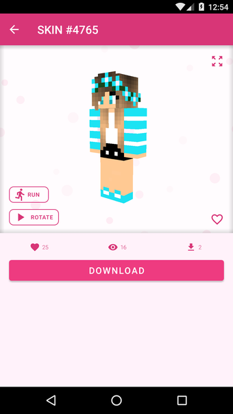 Girls Skins for Minecraft PE para Android - Descargar