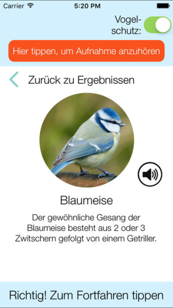 Zwitschomat - Vogelstimmen ID