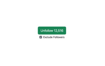 Twitter Mass Unfollow PRO