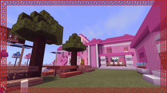 Pink Princess House Map