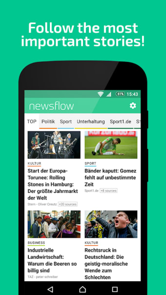 Newsflow - breaking news