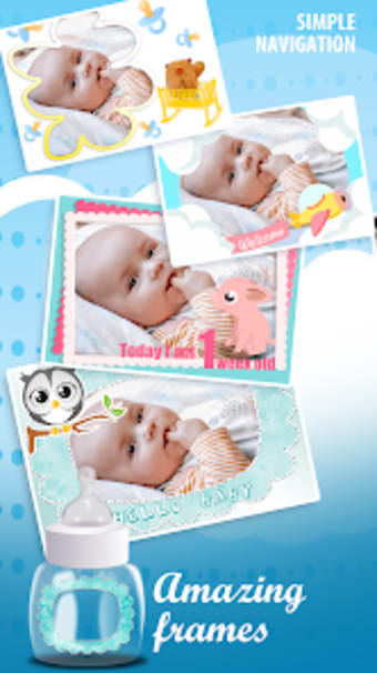 Baby Photo Frames Month By Mon