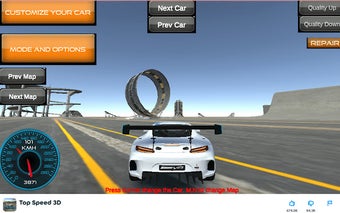 Top speed 3D unblocked game