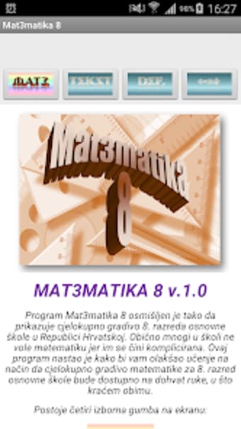 Matematika 8 osnovna škola