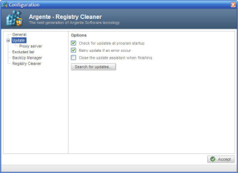 Argente Registry Cleaner