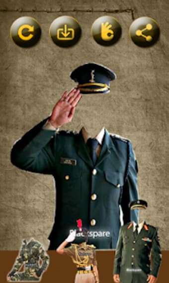 Indian Army Suit Editor - Indian Army Uniform