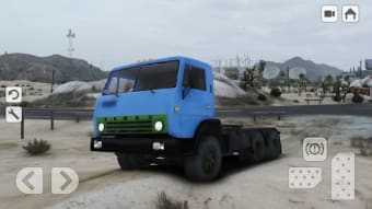 KAMAZ Russian Cargo Truck