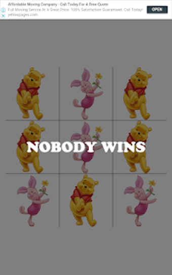 Winnie the Pooh  Tic tac toe Mode