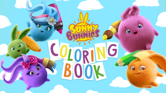 Sunny Bunnies Coloring Book