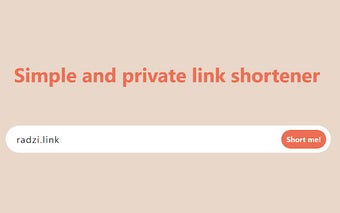 RadziLink - Url Shortener