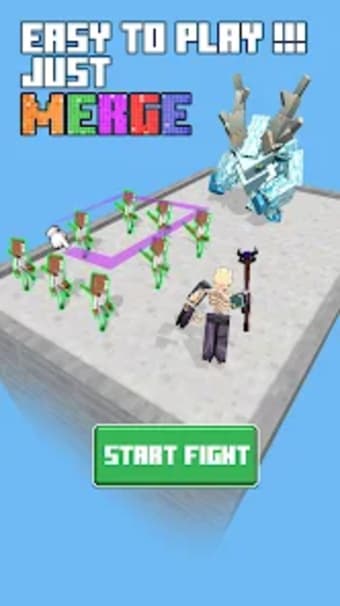 Dinosaur Merge: Block Fighting