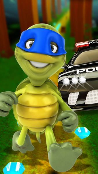 A Turtle Ninja Run 3D - Cool Kids Fun For Boys  Girls Free