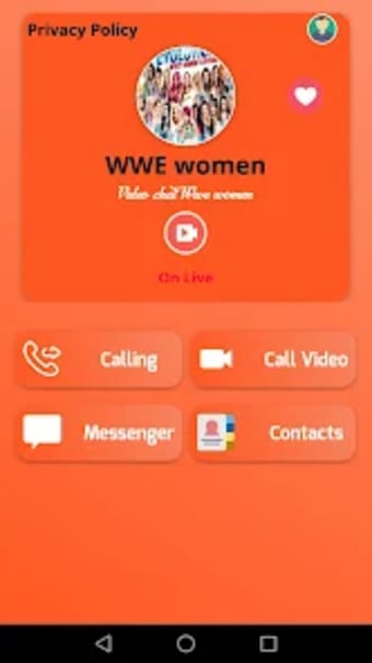 Like WWE womens  fake call V