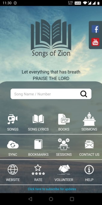 Songs Of Zion